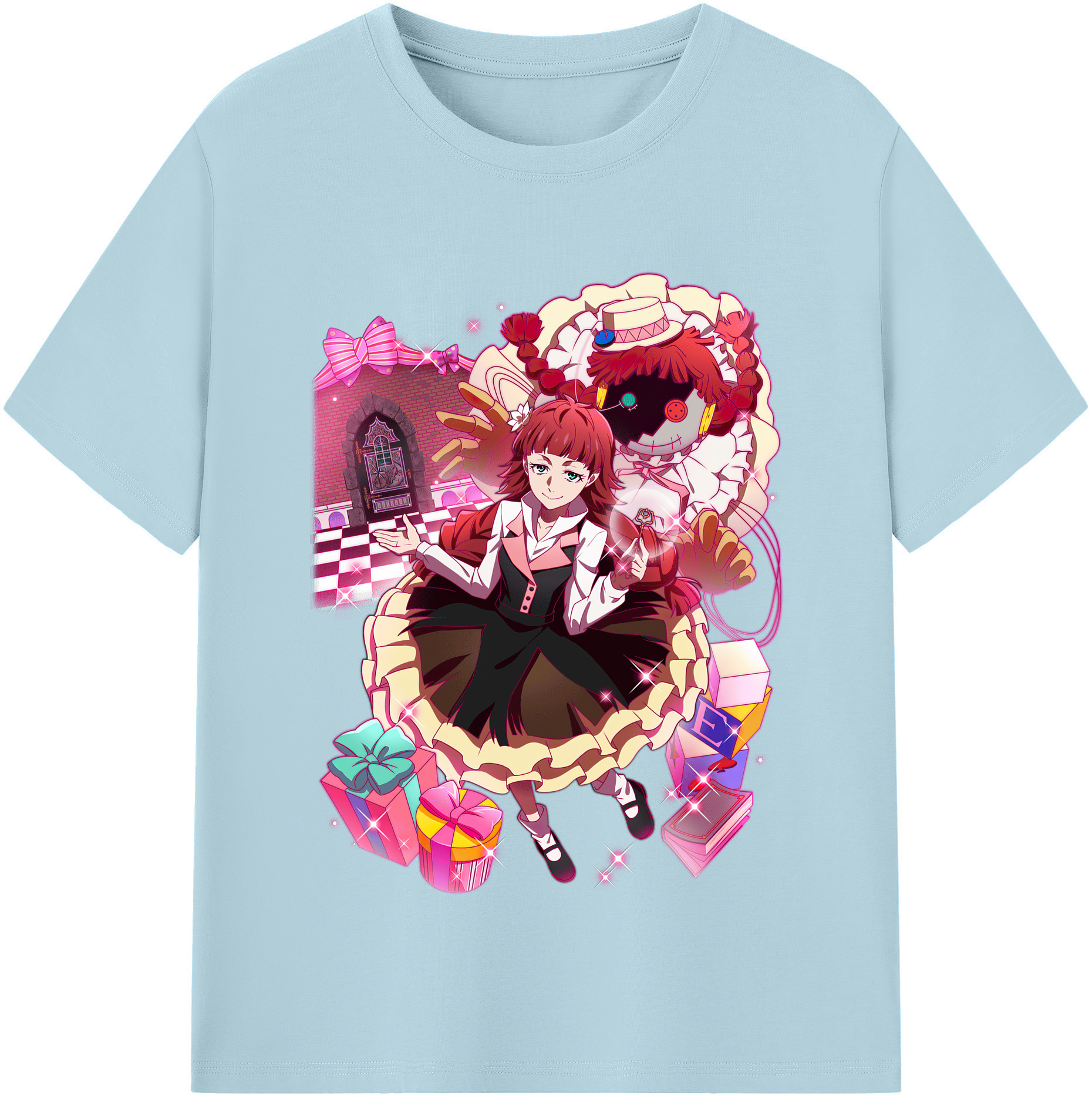 （画像用） 文豪ストレイドッグス Bungo Stray Dogs 綿100％半袖Tシャツ（フロントプリント）